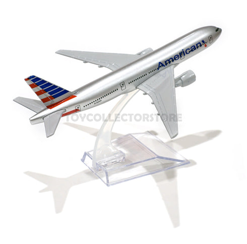 American Airline airplane model toy diecast Jet Boeing 777 aircraft